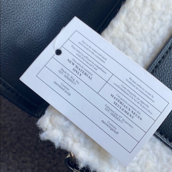 FAUX SHEEP FUR CROSSBODY - Picture 5 of 5